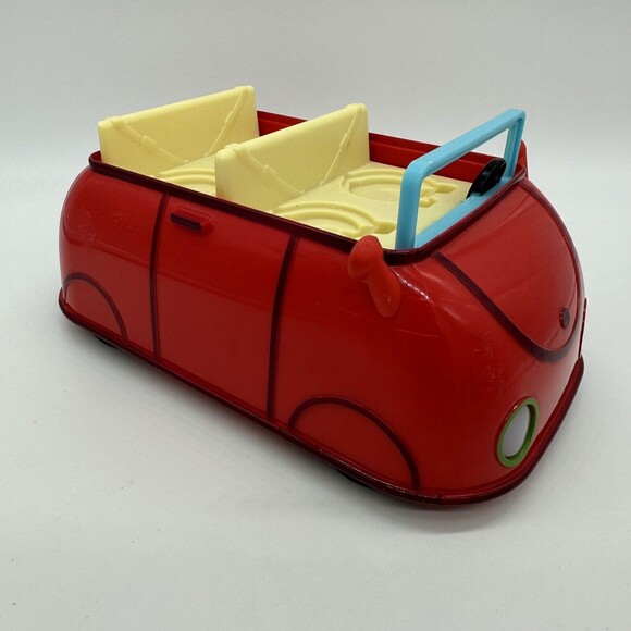 Peppa Pig Car Drives Bounces Music Headlights 4 Seats Peppa Vehicle Red Jazwares - Picture 3 of 7